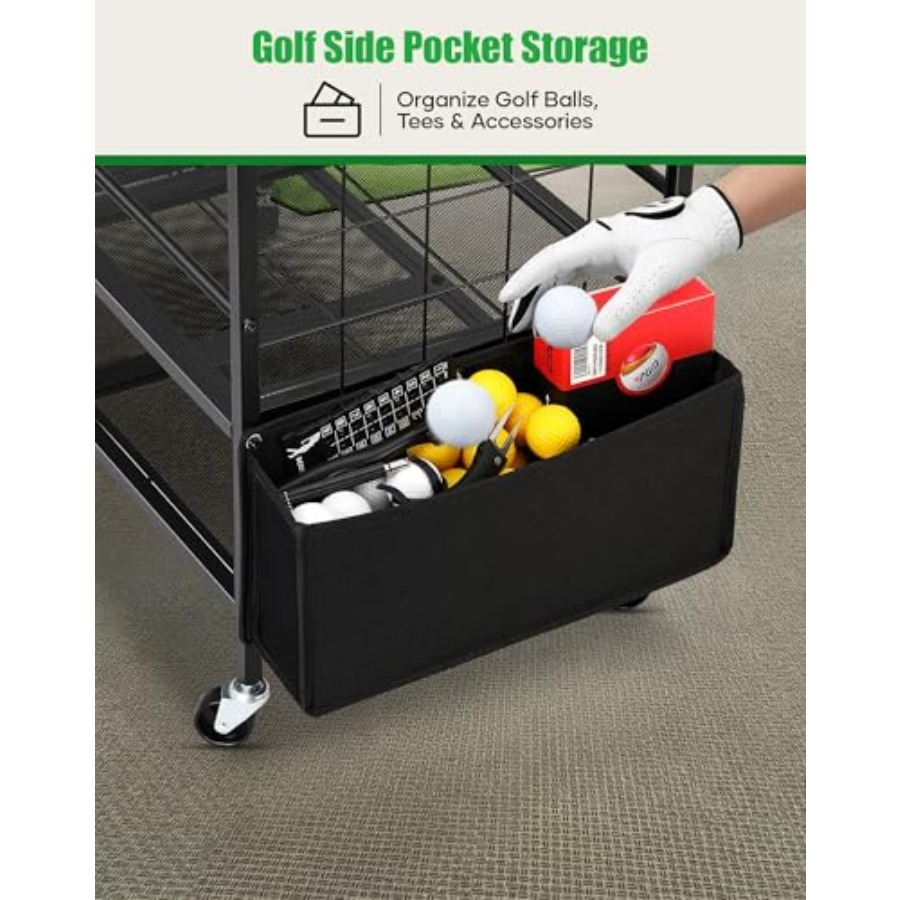 Golf Bag Storage Garage Organi - Golf Equipment Garage Organizer 评论和价格