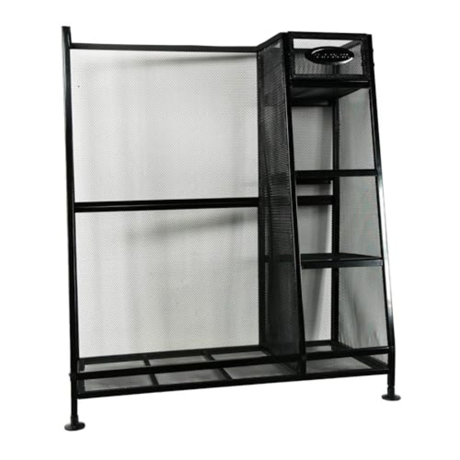 Heavy-duty metal golf bag and  - Golf Equipment Garage Organizer 评论和价格