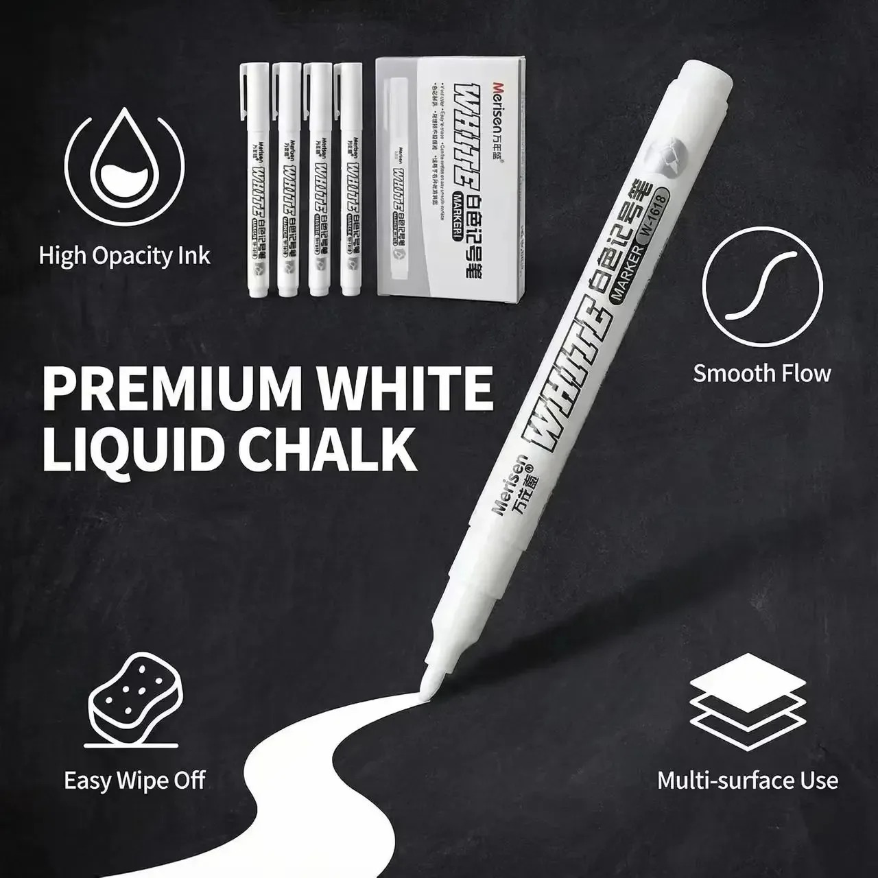 1-5pcsWaterproof White Marker  - Tee Height Marker 评论和价格