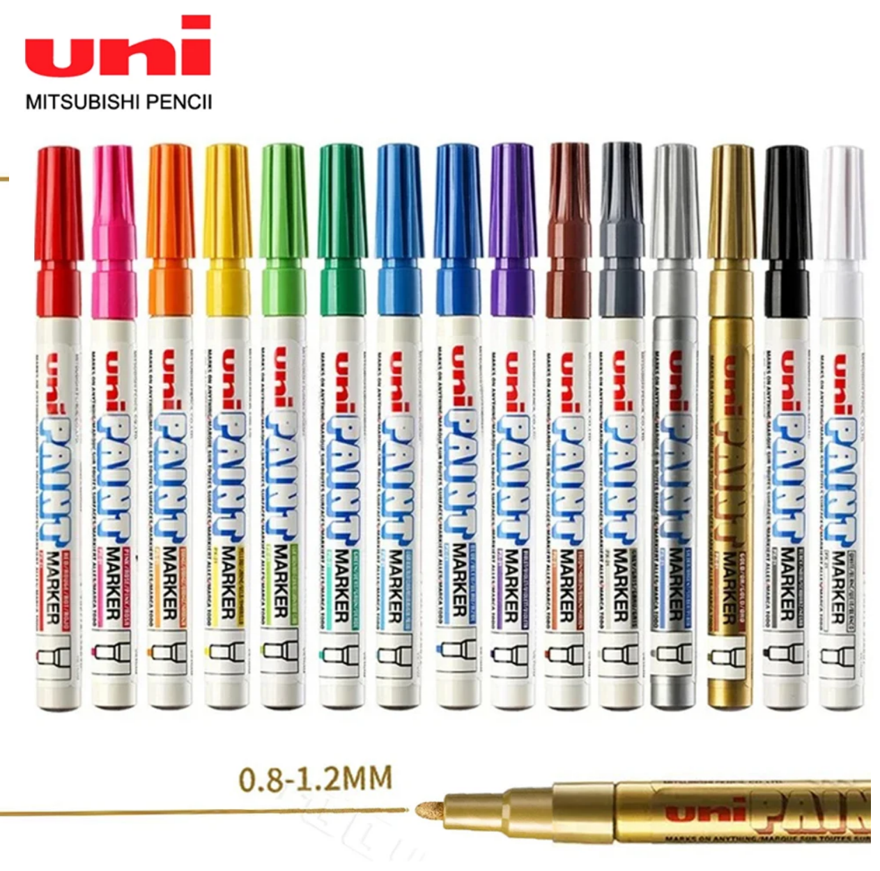 1pcs Japan UNI Paint Marker PX - Tee Height Marker 评论和价格