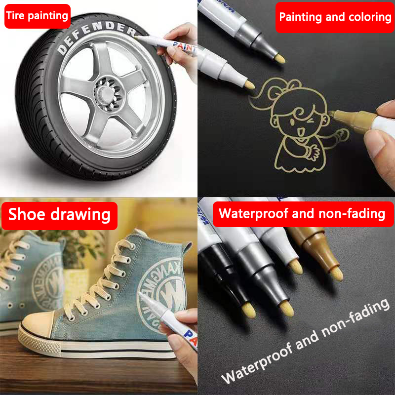5 Pcs White Marker Paint Pens  - Tee Height Marker 评论和价格