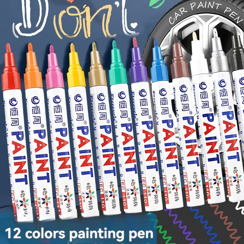 1/3/6/12 Colors Permanent Pain - Tee Height Marker 评论和价格