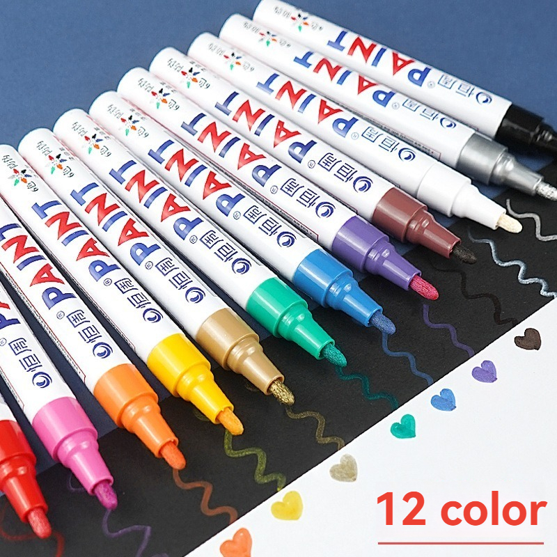 1/3/6/12 Colors Permanent Pain - Tee Height Marker 评论和价格