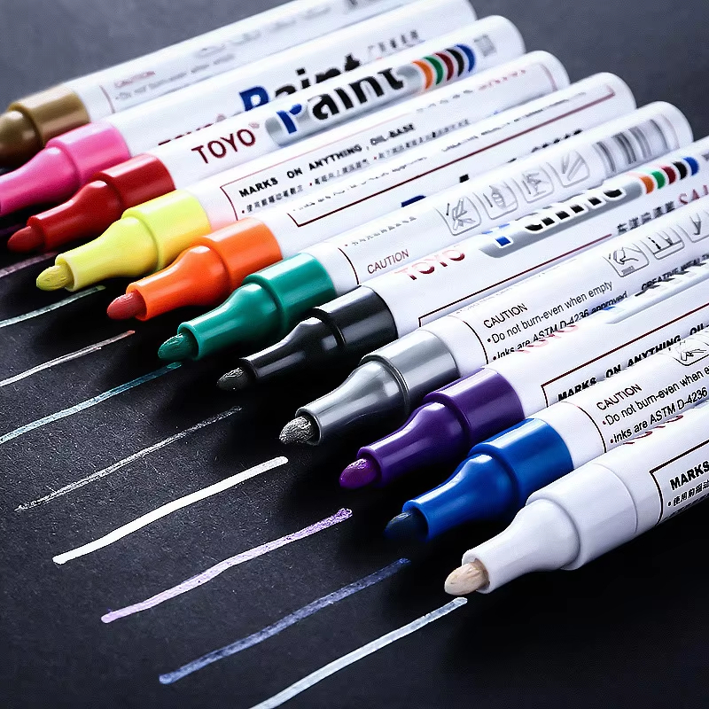 White Waterproof Auto Tire Pai - Tee Height Marker 评论和价格